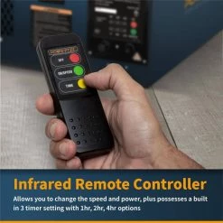 POWERTEC Remote Controlled 3-Speed Air Filtration System (655/875/1050 CFM) -Cheap POWERTEC Store powertec air filtration systems af1045 fa 1000