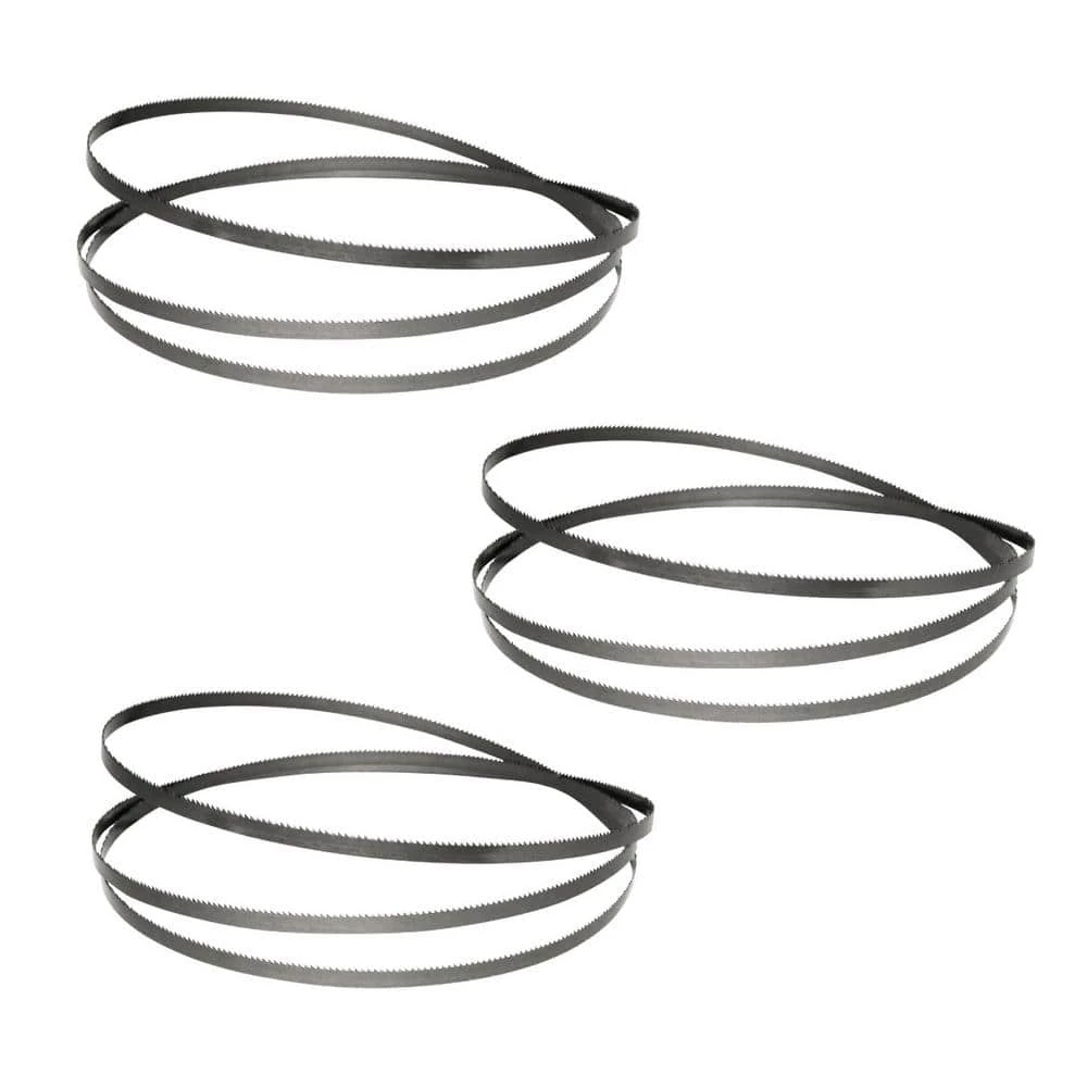 POWERTEC 62 in. Band Saw Blade Assortment for Woodworking and Soft Ferrous Metals (3-Pack) 3 POWERTEC 62 in. Band Saw Blade Assortment for Woodworking and Soft Ferrous Metals (3-Pack)