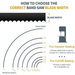 POWERTEC 62 in. Band Saw Blade Assortment for Woodworking and Soft Ferrous Metals (3-Pack) 13 POWERTEC 62 in. Band Saw Blade Assortment for Woodworking and Soft Ferrous Metals (3-Pack) -Cheap POWERTEC Store powertec band saw blade 13601 fa 1000