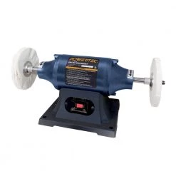 POWERTEC 6 in. Heavy-Duty Bench Buffer