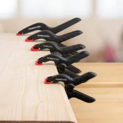 POWERTEC 15 in. x 11 in. Spring Clamp Assortment Set (16-Pack) -Cheap POWERTEC Store powertec clamp sets 71087 4f 1000