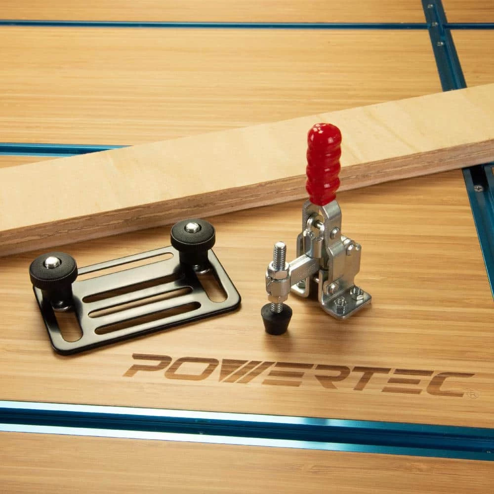 POWERTEC Toggle Clamp Mounting Plate Set (1-Pack) 4 POWERTEC Toggle Clamp Mounting Plate Set (1-Pack) - Image 2