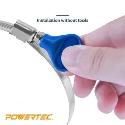 POWERTEC 2-1/2 in. Key Hose Clamp (5-Pack) -Cheap POWERTEC Store powertec clamps 70127 1f 1000