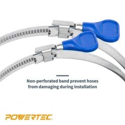 POWERTEC 2-1/2 in. Key Hose Clamp (5-Pack) -Cheap POWERTEC Store powertec clamps 70127 4f 1000