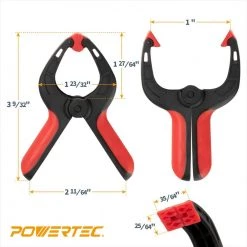 POWERTEC Mini Spring Clamps Set -Cheap POWERTEC Store powertec clamps 71018 76 1000
