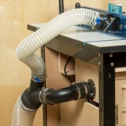 POWERTEC 2-1/2 in. Dust Control Flex Cuff with Hose Clamps -Cheap POWERTEC Store powertec compressor accessories 70148 44 1000