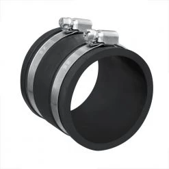 POWERTEC 2-1/2 in. Dust Control Flex Cuff with Hose Clamps