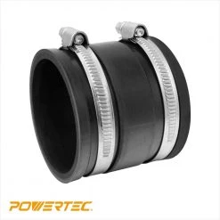 POWERTEC 2-1/2 in. Dust Control Flex Cuff with Hose Clamps -Cheap POWERTEC Store powertec compressor accessories 70148 c3 1000