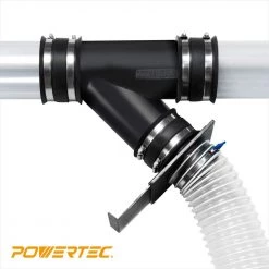 POWERTEC 4 in. Dust Control Flex Cuff with Hose Clamps -Cheap POWERTEC Store powertec compressor accessories 70149 1f 1000