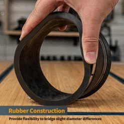 POWERTEC 4 in. Dust Control Flex Cuff with Hose Clamps -Cheap POWERTEC Store powertec compressor accessories 70149 76 1000