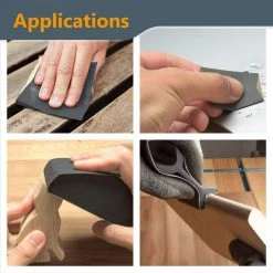 POWERTEC 9 in. x 3.6 in. Assorted Grit Wet Dry Sandpaper (36-Pack) -Cheap POWERTEC Store powertec detail sanding sheets 471000 76 1000 1