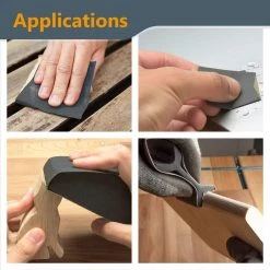 POWERTEC 9 in. x 3.6 in. 4 of each 400, 600, 800, 1000, 1200, 1500, 2000, 2500, 3000 Assorted Grit Wet Dry Sandpaper (36-Pack) -Cheap POWERTEC Store powertec detail sanding sheets 471001 76 1000