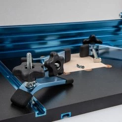 POWERTEC 14 in. x 24 in. Drill Press Table with Complete Aluminum Multi T-Track Fence System Professional Woodworking -Cheap POWERTEC Store powertec drill press accessories 71539 4f 1000