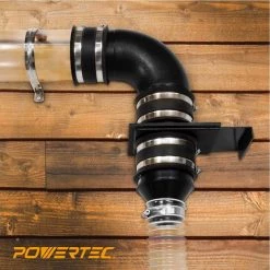 POWERTEC 4 in. Blast Gate for Dust Collector/Vacuum Fittings (6-PacK) -Cheap POWERTEC Store powertec dust collector accessories 70108 p6 fa 1000