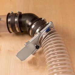 POWERTEC 2-1/2 in. Aluminum Blast Gate for Vacuum / Dust Collector -Cheap POWERTEC Store powertec dust collector accessories 70134 44 1000