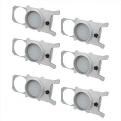 POWERTEC 4 in. Blast Gate for Dust Collector/ Vacuum Fittings (6-PacK)