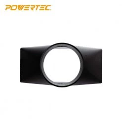 POWERTEC 4 in. x 10 in. Dust Hood Rectangular Funneled Shape -Cheap POWERTEC Store powertec dust collector accessories 70151 1f 1000
