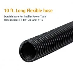 POWERTEC Dust Collection Hose with Fittings Plus 2 Reducers -Cheap POWERTEC Store powertec dust collector accessories 70175 4f 1000