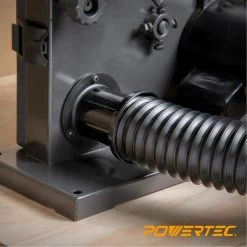 POWERTEC Dust Collection 2-1/4 in. Flexible Hose Kit, Black -Cheap POWERTEC Store powertec dust collector accessories 70208 fa 1000
