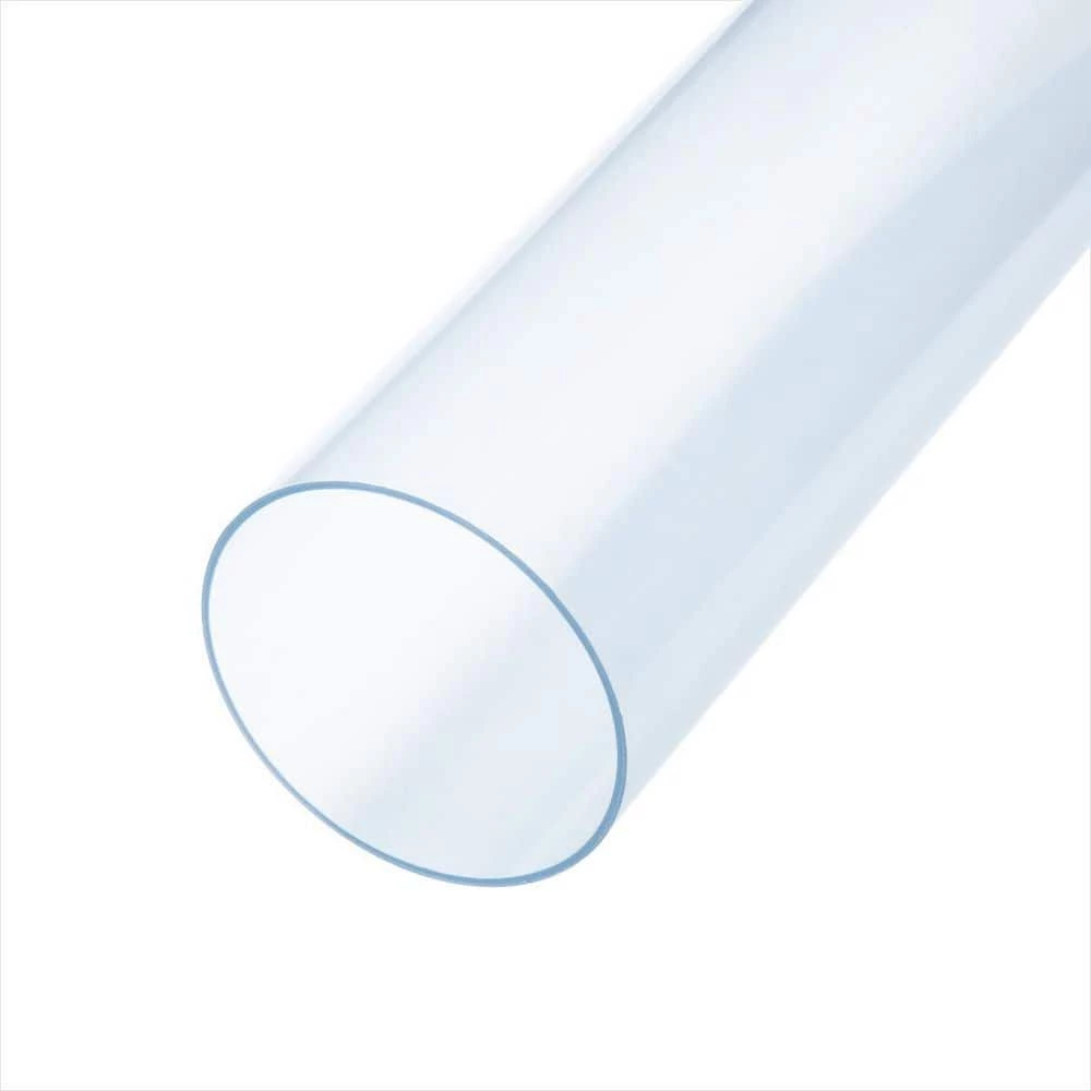 POWERTEC 4 in. x 36 in. L Clear Pipe Rigid Plastic Tubing 3 POWERTEC 4 in. x 36 in. L Clear Pipe Rigid Plastic Tubing