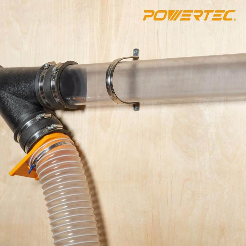 POWERTEC 4 in. x 36 in. L Clear Pipe Rigid Plastic Tubing 4 POWERTEC 4 in. x 36 in. L Clear Pipe Rigid Plastic Tubing - Image 2