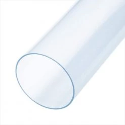 POWERTEC 6 in. x 36 in. L Clear Pipe Rigid Plastic Tubing