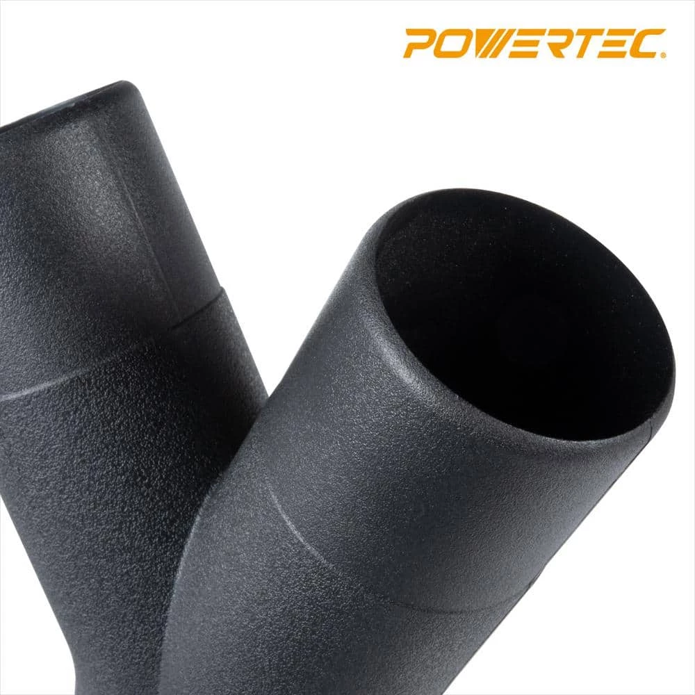 POWERTEC 4 in. to 2-1/2 in. Dust Collection Splitter Fitting 5 POWERTEC 4 in. to 2-1/2 in. Dust Collection Splitter Fitting - Image 3