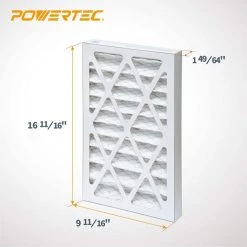 POWERTEC Outer Filter for AF4000/WEN 3410/Shop fox W1830 Air Filtration System (2-Pack) 14 POWERTEC Outer Filter for AF4000/WEN 3410/Shop fox W1830 Air Filtration System (2-Pack) -Cheap POWERTEC Store powertec dust collector accessories 75040n fa 1000