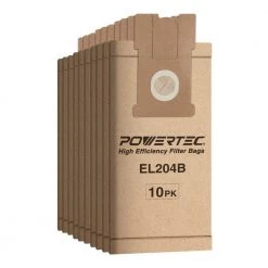 POWERTEC High Efficiency Filter Bag Replacement for Electrolux Aptitude Upright Vacuum (10-Pack)