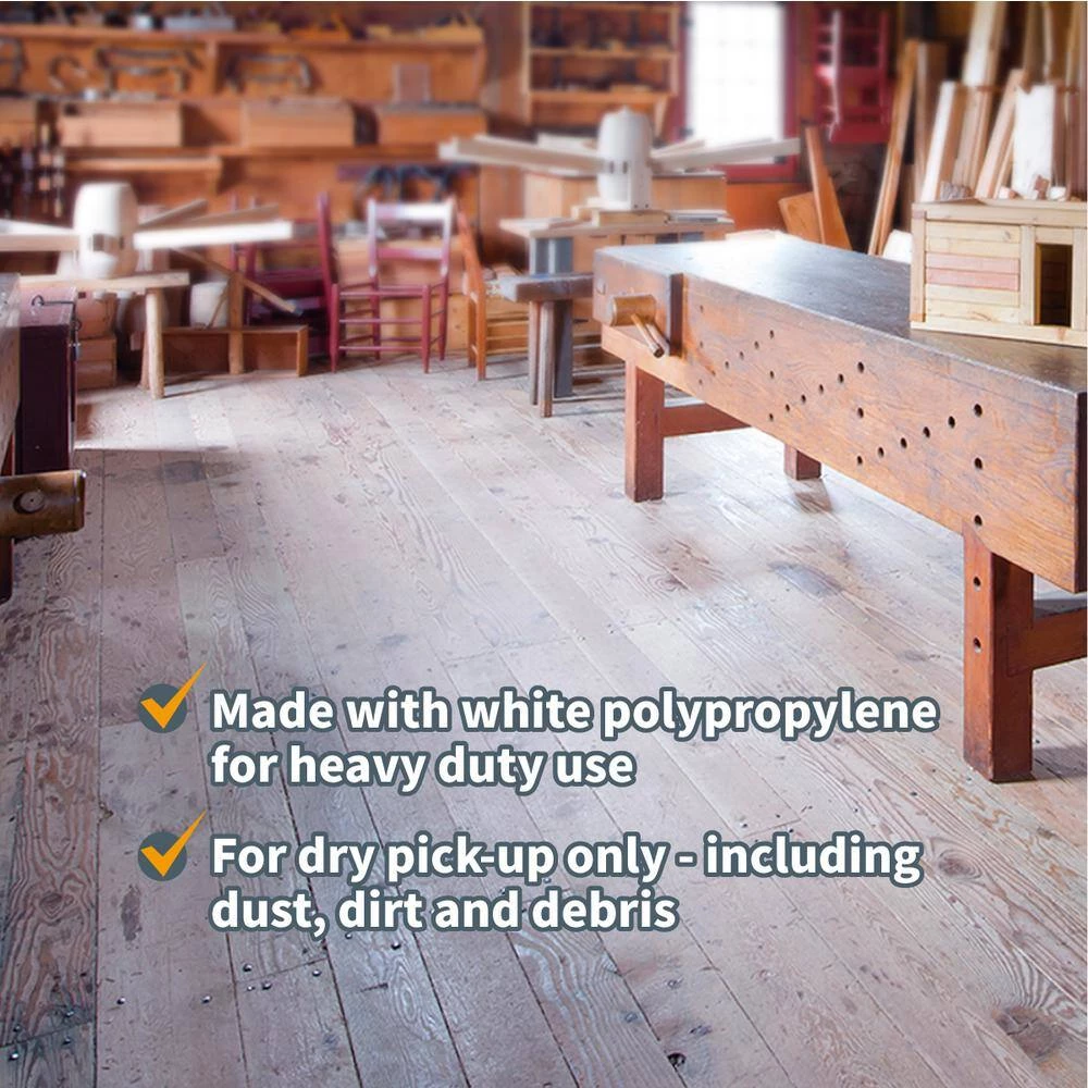 POWERTEC Filter Bags for DeWalt 6 Gal. to 10 Gal. Dust Extractors (10-Pack) 8 POWERTEC Filter Bags for DeWalt 6 Gal. to 10 Gal. Dust Extractors (10-Pack) - Image 6