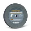 POWERTEC 8 in. x 1 in. 150-Grit 5/8 in. Arbor Aluminum Oxide Grinding Wheel