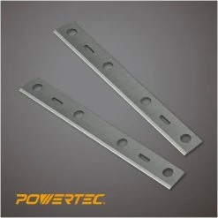 POWERTEC 6 in. High-Speed Steel Jointer Knives for Delta 37-070 JT160 (Set of 2) 11 POWERTEC 6 in. High-Speed Steel Jointer Knives for Delta 37-070 JT160 (Set of 2) -Cheap POWERTEC Store powertec jointer blades 148010 44 1000