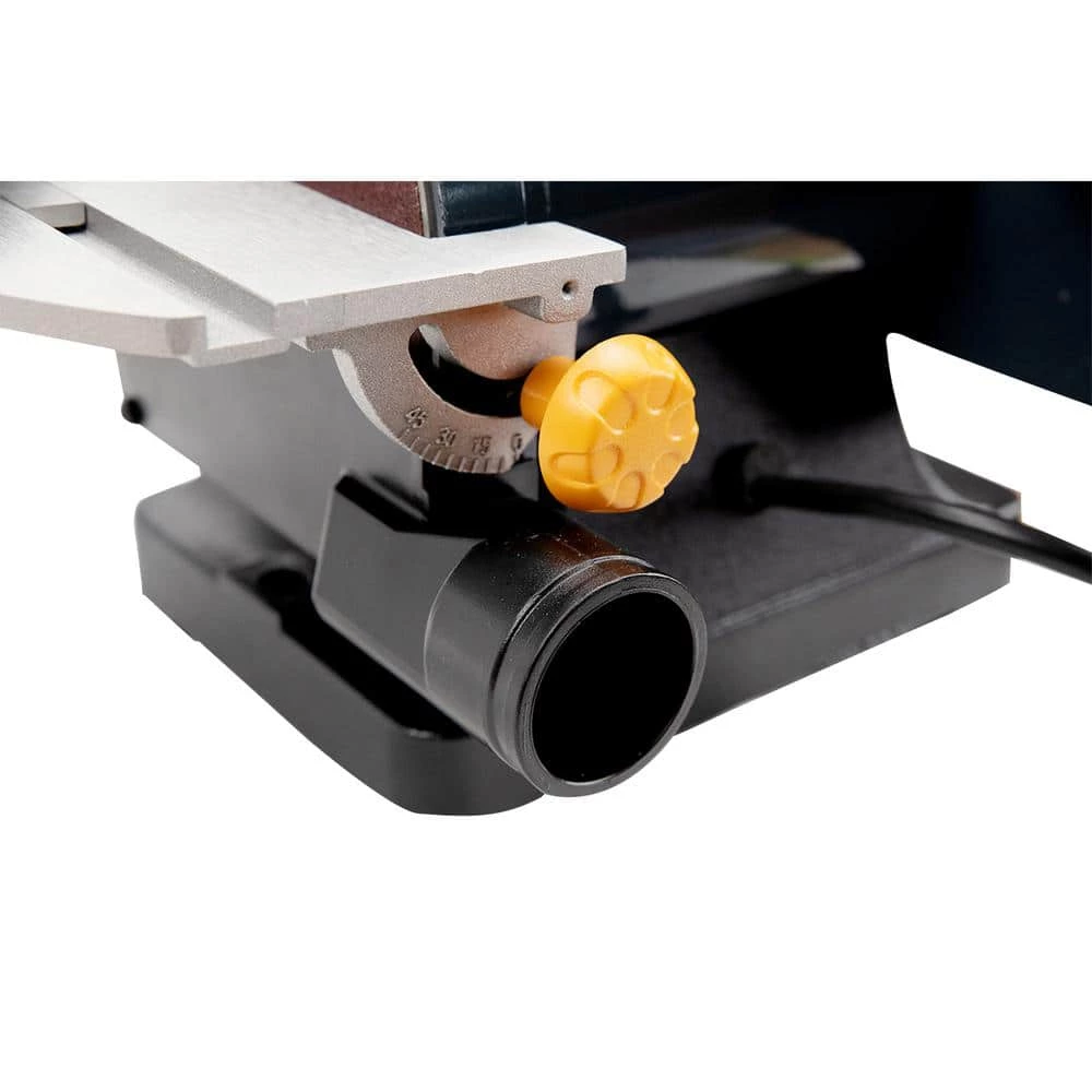 POWERTEC 1 in. x 30 in. Belt Sander with 5 in. Sanding Disc, Belt Disc Sander for Woodworking 8 POWERTEC 1 in. x 30 in. Belt Sander with 5 in. Sanding Disc, Belt Disc Sander for Woodworking - Image 6