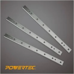 POWERTEC 12-1/2 in. High-Speed Steel Planer Knives for DEWALT DW734 (Set of 3) 9 POWERTEC 12-1/2 in. High-Speed Steel Planer Knives for DEWALT DW734 (Set of 3) -Cheap POWERTEC Store powertec planer blades 128010 1f 1000