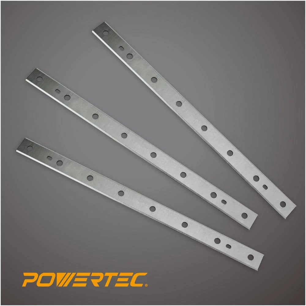 POWERTEC 12-1/2 in. High-Speed Steel Planer Knives for DEWALT DW734 (Set of 3) 6 POWERTEC 12-1/2 in. High-Speed Steel Planer Knives for DEWALT DW734 (Set of 3) - Image 4