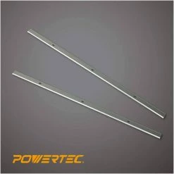 POWERTEC 13 in. High-Speed Steel Planer Knives for Delta 22-580 (Set of 2) -Cheap POWERTEC Store powertec planer blades 128020 1f 1000