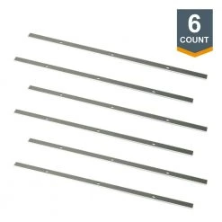 POWERTEC 12-1/2 in. High Speed Steel Planer Blades Replacement for Craftsman 21758/Delta TP305/Porter Cable PC305TP (6-Pack)
