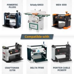 POWERTEC 12-1/2 in. High-Speed Steel Planer Knives for Delta 22-560 / 22-565 (Set of 2) 11 POWERTEC 12-1/2 in. High-Speed Steel Planer Knives for Delta 22-560 / 22-565 (Set of 2) -Cheap POWERTEC Store powertec planer blades 128030 44 1000