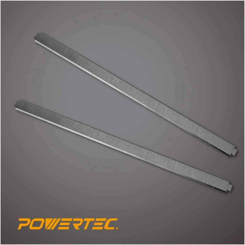 POWERTEC 13 in. HSS Replacement Planer Blades for Ridgid Planer TP1300, TP1301, TP1302, Replacement AC8630 - 2 Sets 4 Knives 6 POWERTEC 13 in. HSS Replacement Planer Blades for Ridgid Planer TP1300, TP1301, TP1302, Replacement AC8630 - 2 Sets 4 Knives - Image 4