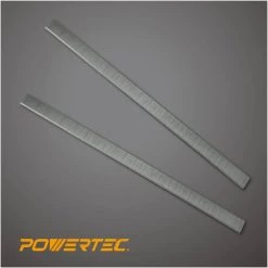 POWERTEC 12 in. High-Speed Steel Planer Knives for Delta TP300 (Set of 2) -Cheap POWERTEC Store powertec planer blades 128101 1f 1000