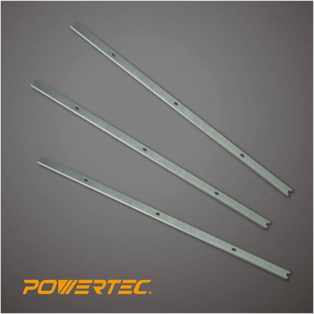 POWERTEC 13 in. High-Speed Steel Planer Knives for Ridgid R4331 (Set of 3) 6 POWERTEC 13 in. High-Speed Steel Planer Knives for Ridgid R4331 (Set of 3) - Image 4