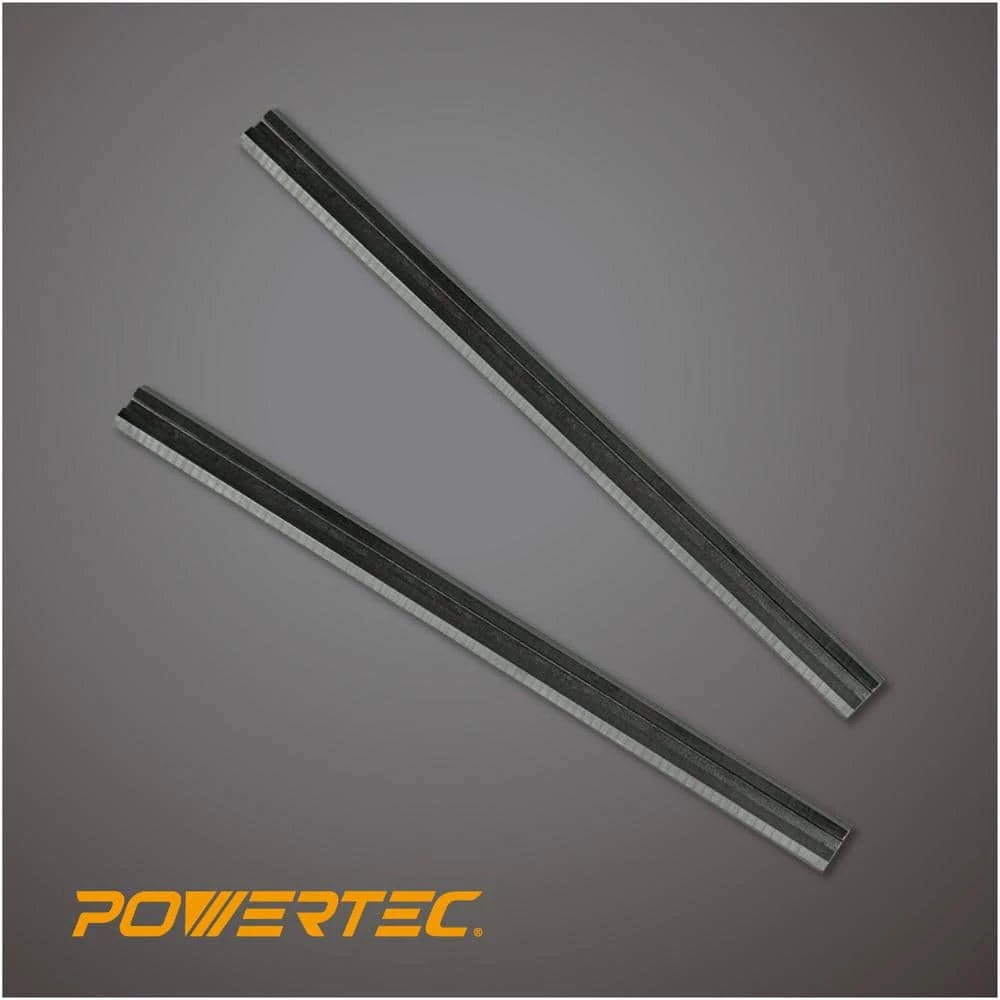 POWERTEC 3-1/4 in. High-Speed Steel Planer Blades for Ryobi ZRHPL50K 51K (Set of 2) 6 POWERTEC 3-1/4 in. High-Speed Steel Planer Blades for Ryobi ZRHPL50K 51K (Set of 2) - Image 4