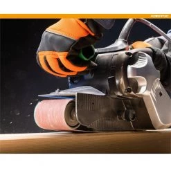 POWERTEC 4 in. x 24 in. 120-Grit Aluminum Oxide Sanding Belt (10-Pack) -Cheap POWERTEC Store powertec power sander accessories 110010 44 1000