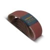 POWERTEC 4 in. x 24 in. 120-Grit Aluminum Oxide Sanding Belt (10-Pack)