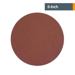 POWERTEC 6 in. 100 Grit PSA Aluminum Oxide Sanding Disc/Self Stick (10-Pack) -Cheap POWERTEC Store powertec power sander accessories 110260 4f 1000