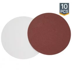 POWERTEC 6 in. 240 Grit PSA Aluminum Oxide Sanding Disc/Self Stick (10-Pack) 11 POWERTEC 6 in. 240 Grit PSA Aluminum Oxide Sanding Disc/Self Stick (10-Pack) -Cheap POWERTEC Store powertec power sander accessories 110280 1f 1000