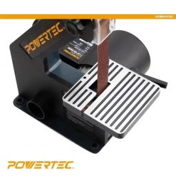 POWERTEC 1 in. x 30 in. 120-Grit Aluminum Oxide Sanding Belt (10-Pack) -Cheap POWERTEC Store powertec power sander accessories 111310 44 1000