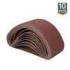 POWERTEC 2-1/2 in. x 14 in. 80-Grit Aluminum Oxide Sanding Belt (10Pack) 2 POWERTEC 2-1/2 in. x 14 in. 80-Grit Aluminum Oxide Sanding Belt (10Pack) -Cheap POWERTEC Store powertec power sander accessories 401408 64 1000