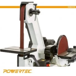 POWERTEC 1 in. x 42 in. 100-Grit Aluminum Oxide Sanding Belt (10-Pack) -Cheap POWERTEC Store powertec power sander accessories 414210a 44 1000