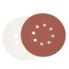 POWERTEC 6 in. 320-Grit Aluminum Oxide Hook and Loop 8-Hole Disc (25-Pack)